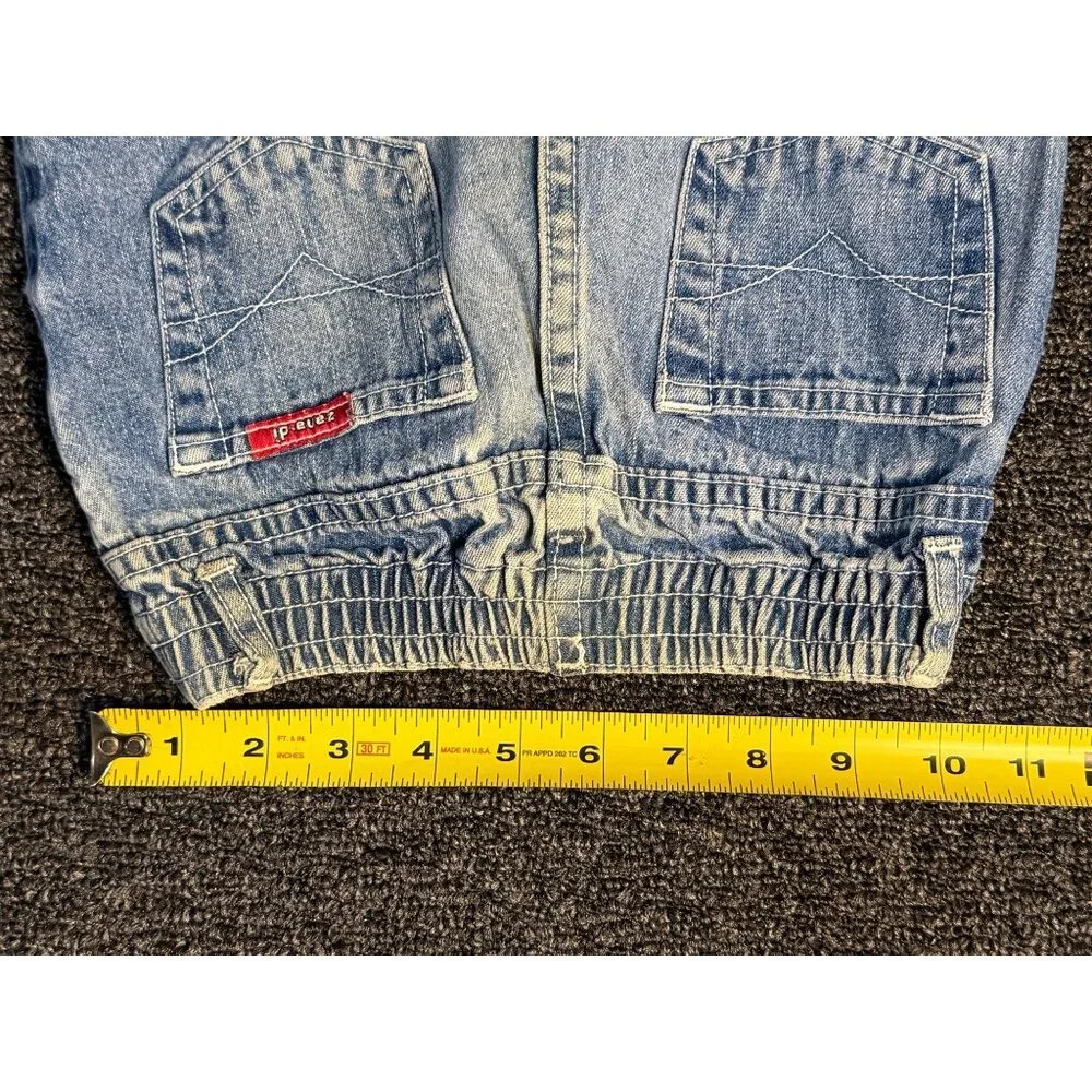 VTG Zana‎ Di Kids Girls Small Bleached Flared Pants Streetwear Denim Retro Jeans